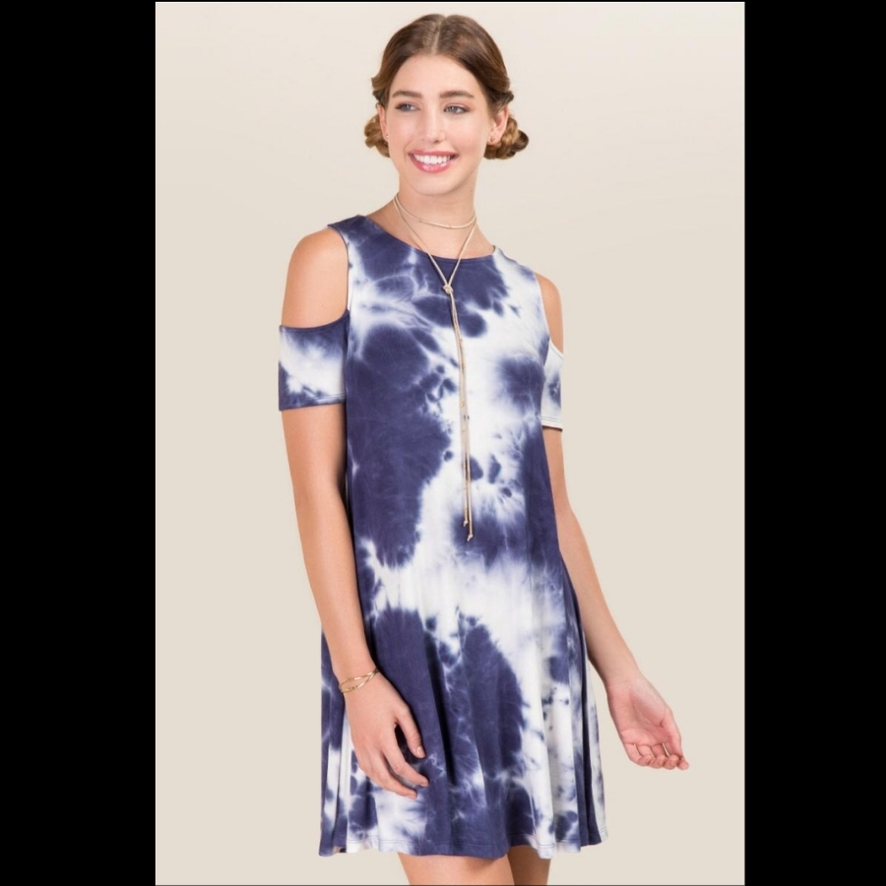 NWT Francesca's tie dye dress